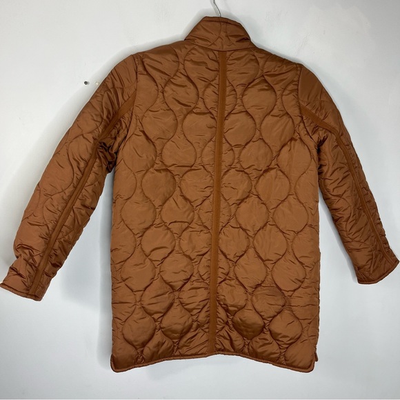 J. Crew Signature Puffer Size Small Quilted Cocoon Coat - Picture 7 of 7